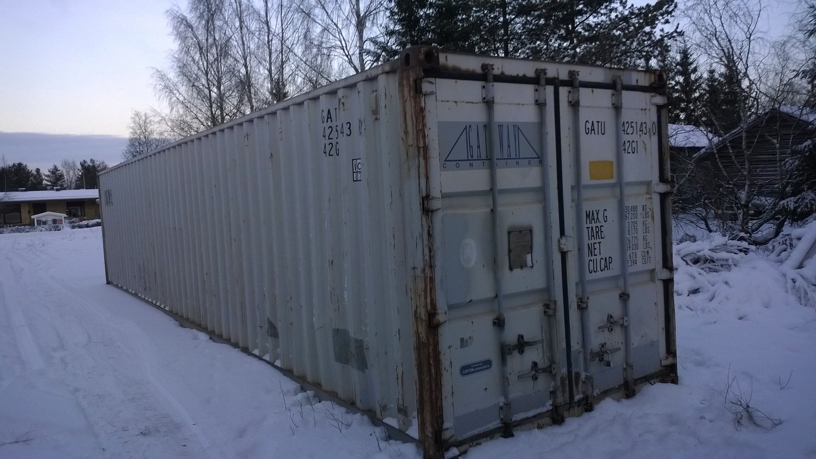 Merikontti 12m Harmaa